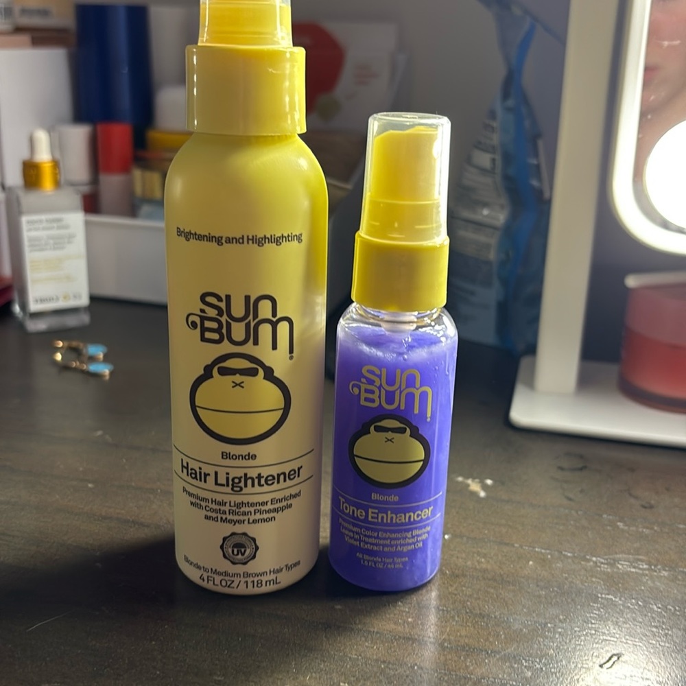 sun i’m hair lightener set